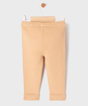 Pantalon en maille côtelée bébé fille - LuluCastagnette vue3 - LULUCASTAGNETTE - GEMO