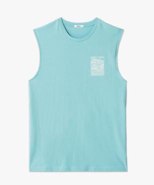 Débardeur large en coton homme vue4 - GEMO (HOMME) - GEMO