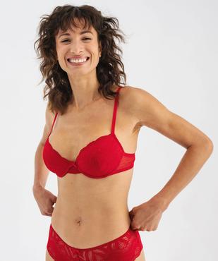 Soutien-gorge corbeille à armatures femme vue2 - GEMO(HOMWR FEM) - GEMO