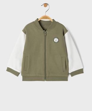 Sweat réversible imprimé dinosaures  bébé garçon vue1 - GEMO 4G BEBE - GEMO