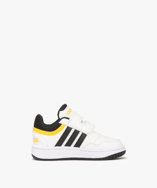 Baskets bébé garçon mid-cut à scratch Hoops - Adidas vue1 - ADIDAS - GEMO
