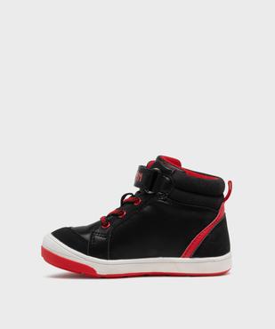 Baskets montantes motif Spiderman garçon - Marvel vue3 - SPIDERMAN - GEMO