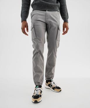 Pantalon cargo Regular coloris unique homme vue1 - GEMO (HOMME) - GEMO