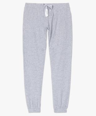 Pantalon de pyjama femme avec bas resserrés vue4 - GEMO(HOMWR FEM) - GEMO
