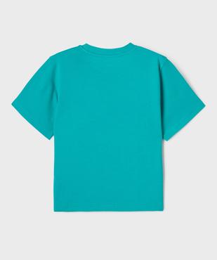 Tee-shirt manches courtes avec inscription Boston Team garçon vue3 - GEMO (ENFANT) - GEMO