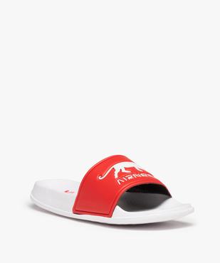 Mules de piscine garçon à bandeau imprimé - Airness vue2 - AIRNESS - GEMO