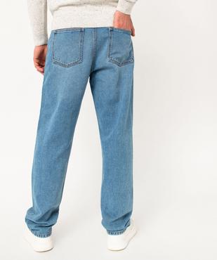 Jean loose délavé homme vue3 - GEMO 4G HOMME - GEMO