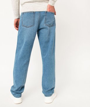 Jean loose délavé homme vue3 - GEMO 4G HOMME - GEMO