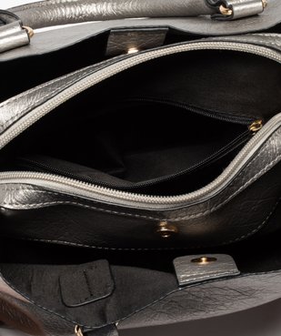 Sac porté main effet veiné femme vue3 - GEMO (ACCESS) - GEMO