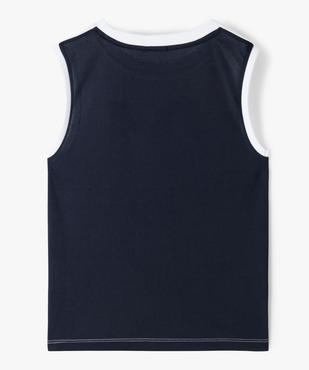 Débardeur garçon souple et léger en mesh aéré vue4 - GEMO (ENFANT) - GEMO