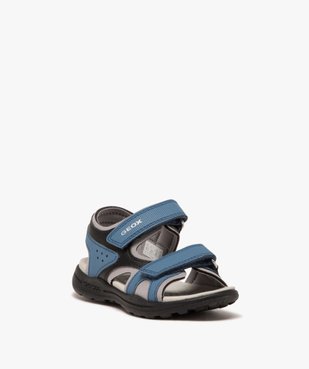 Sandales garçon avec brides scratch style sport - Geox vue2 - GEOX - GEMO
