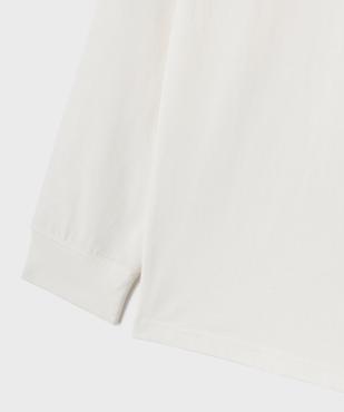 Tee-shirt manches longues en coton uni garçon vue2 - GEMO 4G GARCON - GEMO