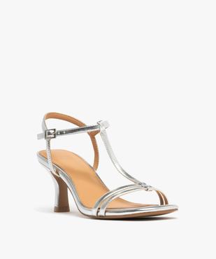 Sandales à talon multibrides femme vue2 - FOLLOW ME - GEMO