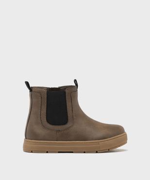 Boots Chelsea zippées garçon - Buggy Shoes vue1 - BUGGY - GEMO