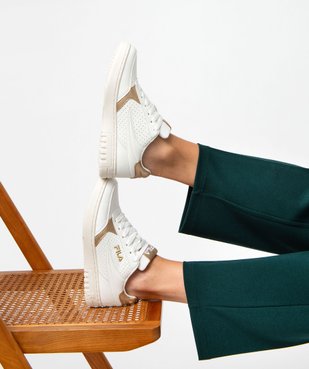 Baskets femme à lacets avec détails métallisés - Fila vue1 - FILA - GEMO