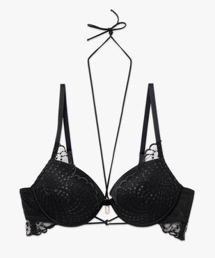Soutien-gorge push-up à armatures en dentelle vue4 - GEMO(HOMWR FEM) - GEMO
