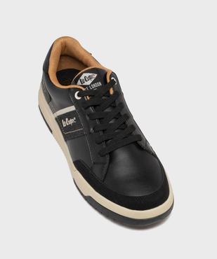 Baskets basses multimatières à semelle épaisse homme - Lee Cooper vue6 - LEE COOPER - GEMO
