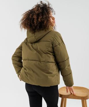 Doudoune à capuche et col montant femme vue4 - GEMO 4G FEMME - GEMO
