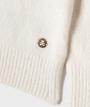 Pull en maille douce à grand col fantaisie fille - LuluCastagnette vue2 - LULUCASTAGNETTE - GEMO