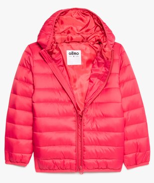 Doudoune mixte matelassée avec capuche vue3 - GEMO (ENFANT) - GEMO