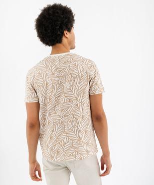 Tee-shirt manches courtes imprimé homme vue3 - GEMO (HOMME) - GEMO