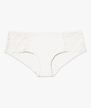 Shorty microfibre avec détails en dentelle femme vue4 - GEMO(HOMWR FEM) - GEMO