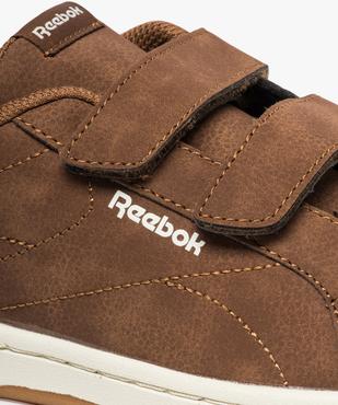 Baskets garçon unies à scratch – Reebok vue6 - REEBOK - GEMO