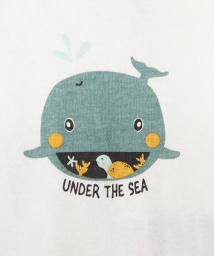 Body manches longues à motifs marins bébé garçon (lot de 3) vue2 - GEMO 4G BEBE - GEMO