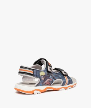 Sandales sport garçon imprimées à scratchs - Naruto vue4 - NARUTO - GEMO