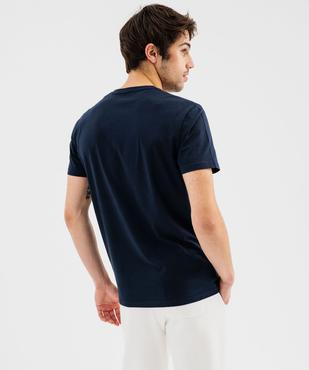 Tee-shirt manches courtes imprimé homme - Camps United vue4 - CAMPS GEMO FOR GOOD - GEMO