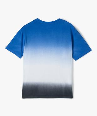 Tee-shirt à manches courtes imprimé garçon vue3 - GEMO (JUNIOR) - GEMO