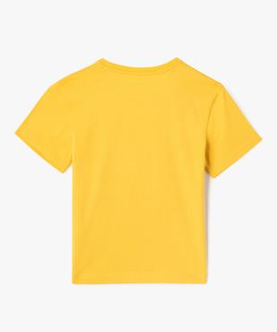 Tee-shirt manches courtes avec motif exotique garçon vue3 - GEMO (ENFANT) - GEMO