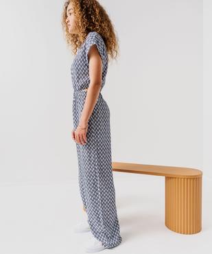 Combinaison pantalon avec ouvertures à la taille fille vue5 - GEMO (JUNIOR) - GEMO