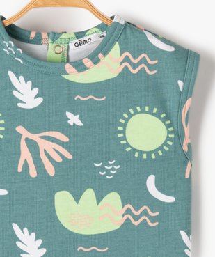Ensemble bébé garçon 2 pièces : short + débardeur imprimé vue2 - GEMO(BEBE DEBT) - GEMO