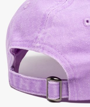 Casquette mixte avec broderie en maille bouclette vue3 - GEMO (JUNIOR) - GEMO