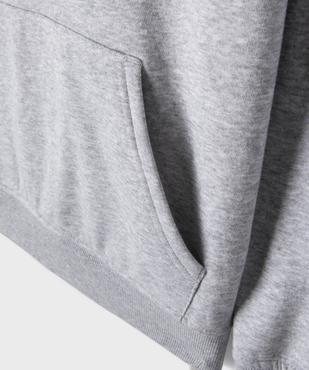 Sweat à capuche en molleton doux garçon vue3 - GEMO 4G GARCON - GEMO