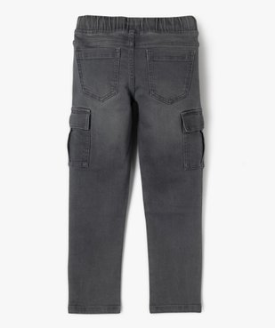 Pantalon cargo coupe slim résistant à l’usure garçon vue5 - GEMO (ENFANT) - GEMO