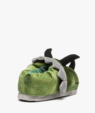 Chaussons garçon 3D en forme de dinosaure tricératops vue4 - GEMO (ENFANT) - GEMO