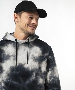 Sweat à capuche tie-and-dye homme vue2 - GEMO (HOMME) - GEMO