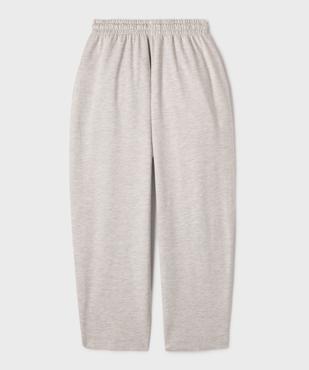 Pantalon de jogging ample avec ceinture ajustable fille vue3 - GEMO (JUNIOR) - GEMO
