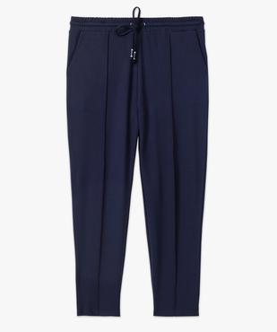 Pantalon femme grande taille avec couture sur l’avant  vue4 - GEMO (G TAILLE) - GEMO