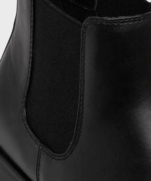 Boots Chelsea bout carré homme - Mario Baldano vue6 - MARIO BALDANO - GEMO