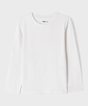 Tee-shirt chaud à manches longues et col rond mixte vue1 - GEMO (ENFANT) - GEMO