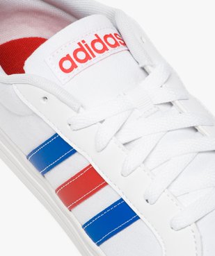 Baskets basses avec bandes tricolores VS Set - Adidas vue6 - ADIDAS - GEMO