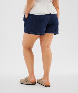 Short en jean coupe large femme grande taille vue3 - GEMO (G TAILLE) - GEMO