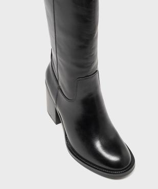 Bottes cavalières à talon haut femme vue5 - FOLLOW ME - GEMO