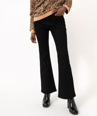Jean Bootcut taille haute effet push-up femme vue1 - GEMO 4G FEMME - GEMO