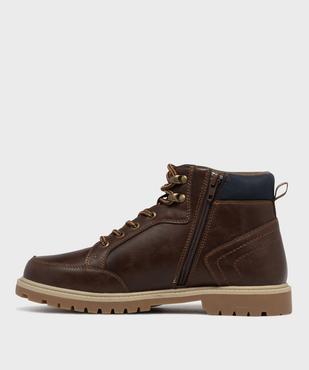 Chaussures montantes avec semelle crantée garçon - Buggy vue3 - BUGGY - GEMO