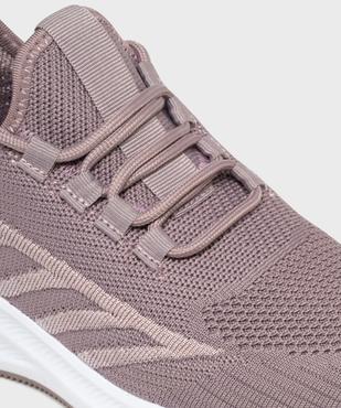 Baskets basses running en mesh à lacets femme - Valentina Baldano vue6 - VALENTINA BALDA - GEMO