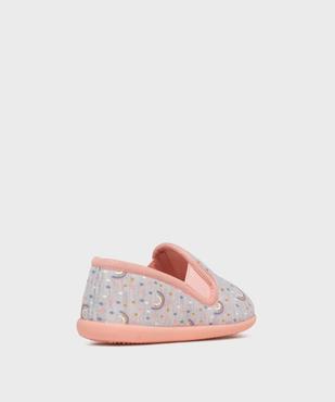 Chaussons enveloppants à motifs arc-en-ciel fille vue4 - GEMO (ENFANT) - GEMO